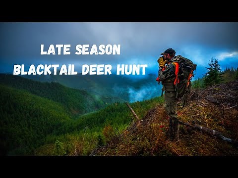 Late Season Blacktail Deer Hunt 2023 (WA Public Land)