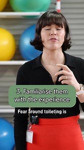 Toileting Tips Part 2  This week Edie gives us some more helpful hints like embracing accidents and familiarising them with the process, and the importance of practice! #toileting #occupationaltherapy | OTFC Group | Facebook