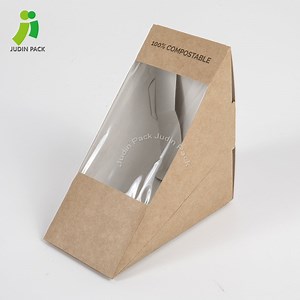 [Hot Item] Biodegradable Compostable Food Packaging Disposable Paper Box