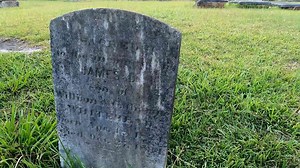 Most people do it wrong - how to read faded tombstones the right way