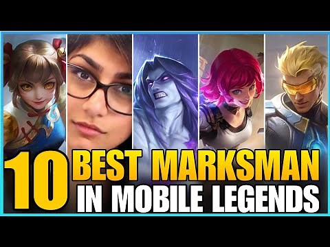 Top 10 Best marksman in mobile legends | MLBB Best Marksman