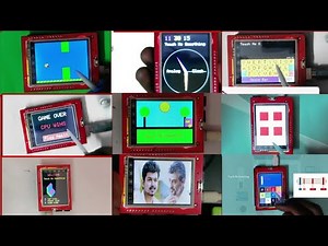 9 Projects 2.4 Inch TFT LCD Shield Arduino Projects