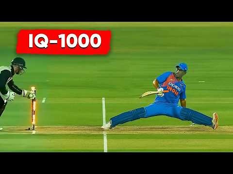 MS Dhoni High IQ Mastermind Moments