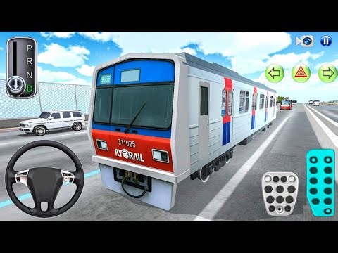 New Subway Train Driving in Highway Road - 3D Driving Class 2026 - Car Game Android IOS Gameplay
