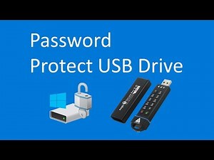 How To Password Protect a USB Drive in Windows (2019)