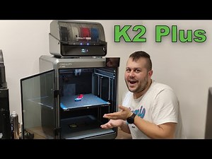 K2 Plus Combo - Vybalení/Unboxing, Nastavení a První tisk - Česky