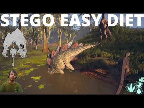 Where to grow Stegosaurus with a perfect diet in Evrima The Isle