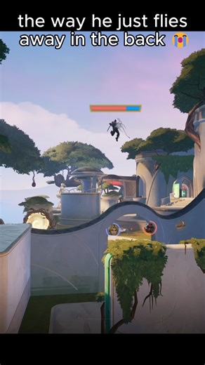 😂 Friendly portal ruins Bucky’s ultimate #MarvelRivals