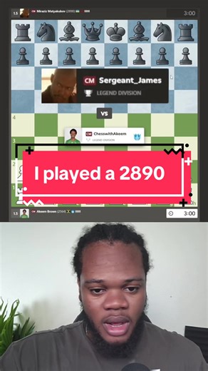 Game vs 2900 - #chess #chesscom #chesstips | chess game