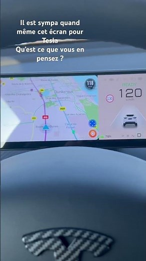 Écran Tesla additionnel pour Model 3 & Y