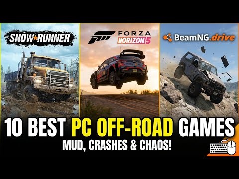 10 Most REALISTIC Off-Road Games on PC (Physics & Mud)