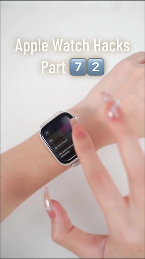 #applewatchhacks part 7️⃣2️⃣ How to turn on focus mode on Apple Watch ⌚️🧘‍♀️✅ #applewatchtips #watchtips #applewatch #iphonewatch #watchos10 #howto #foryou