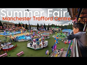 Manchester Trafford Centre Fun Fair Vlog | Summer Fair 2025