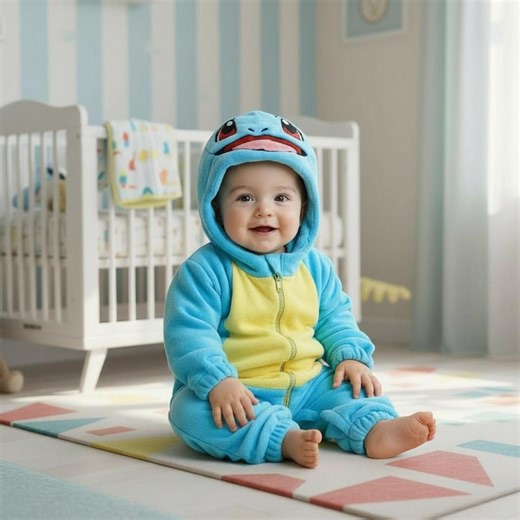 Turtle Baby Costume, Flannel Cartoon Crawling Jumpsuit - Etsy UK