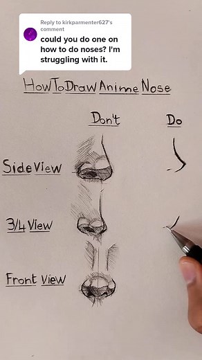 How to Draw Anime Noses: Easy Tutorial for Artists