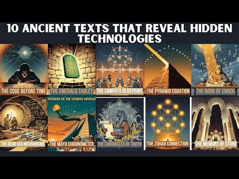 10 Ancient Texts That Reveal Hidden Technologies