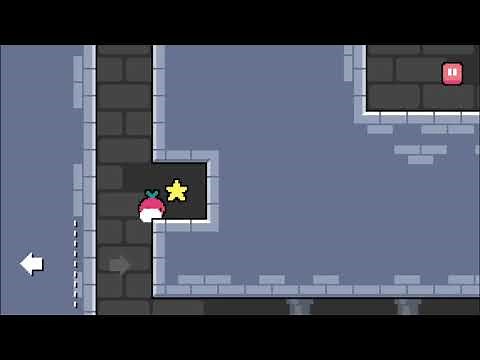 Dadish. World 4. Level 35. Walkthrough with Star.