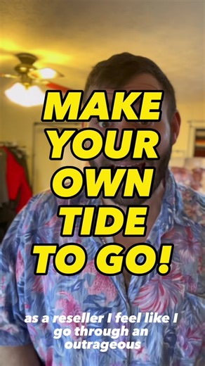 DIY Reusable Tide to Go Sticks - Stain Remover Hacks