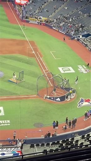 Batting practice from the 500s #bluejays #rogerscentre #ticketmaster