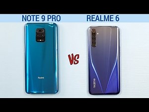 Redmi Note 9 Pro vs Realme 6 Speed Test & Camera Comparison