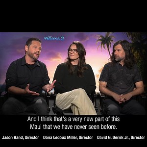 "The key relationship in this film, again, is Maui and Moana, and we push it and go to new places no one has ever seen before with their relationship." Catch #Moana2 in theatres TOMORROW! | Cinemark