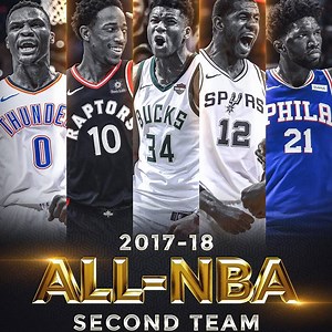 Russell Westbrook. Giannis Antetokounmpo. Joel Embiid. DeMar DeRozan. LaMarcus Aldridge...and the TOP PLAYS from the 2018 All-NBA 2nd Team! | NBA