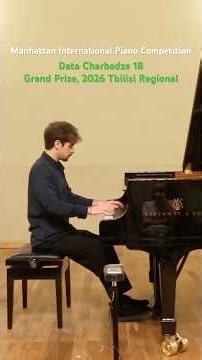 Data Charbadze | Grand Prize, Tbilisi 2026 MIPC | Liszt: Mephisto Waltz No. 1
