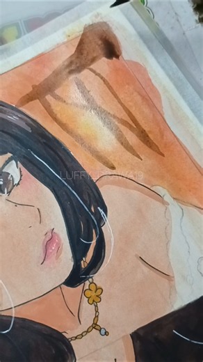part 2 of drawing myself in semi realism #art #artsemirealisticstyle