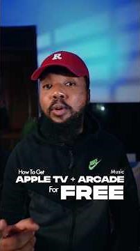 How to Get Apple TV and Apple Arcade for FREE #iPhone #techtok