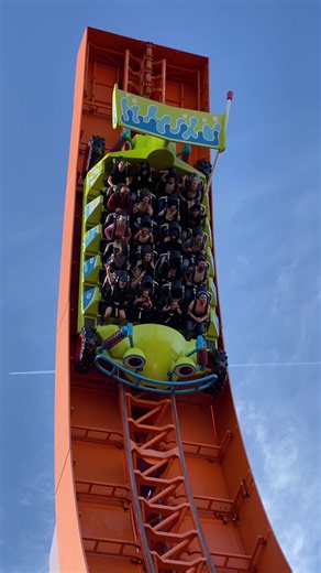 Exciting Roller Coaster at Walt Disney Studios in Disneyland Paris
