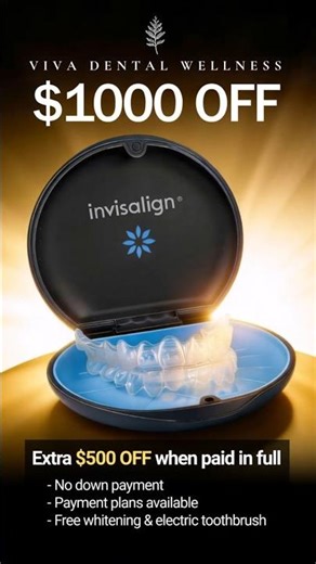 $1000 Off Invisalign | Viva Dental Wellness #edmonton