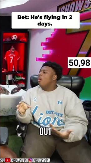 Bet You Can't Fly Me Out Challenge 😄 #ishowspeed #stream #funny #viral