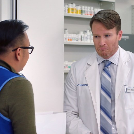 One of the best parts of 📺: Superstore is local (dodgy) pharmacist Tate, played by Aussie Josh Lawson (who also happens to be brother of THE Ben Lawson of Firefly Lane fame). | Netflix