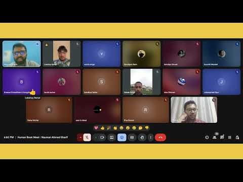 Human Book Experience | Nauman Ahmed Sharif | Project Aadvay | Aug 2025