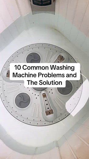 10 Common Washing Machine Problems and Solutions
