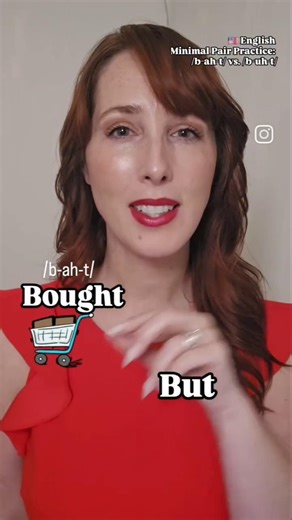 bought vs. but #americanenglish #perfectlypronounced #pronunciation