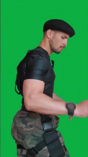 I Need More Boulets Walking || Green Screen || NPC_Soldier ||