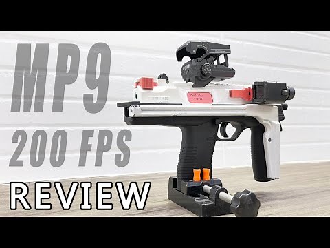 LeHui MP9 200 FPS SMG Powerhouse Gel Blaster Review
