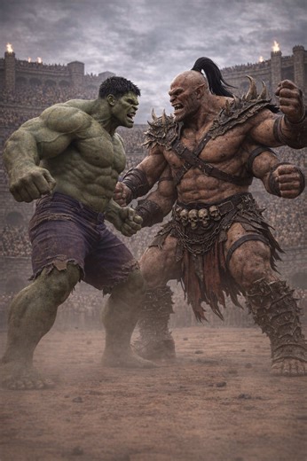 Hulk vs Goro is pure chaos. 🟢💥 Four arms vs unlimited rage… the arena never stood a chance. Who takes the win in this fight? Tell us in the comments. 👊🔥 #Hulk #Goro #HulkVsGoro #MarvelComics #MortalKombat