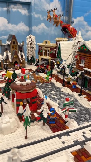 Bricksie on YouTube on Instagram: "Our 2025 LEGO Winter Village!"