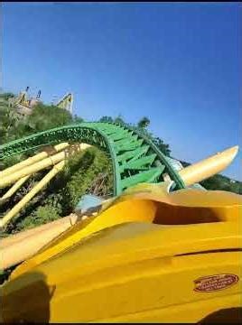 Cheetah Hunt Front Row POV Busch Gardens Tampa Florida