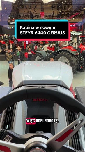Kabina w STEYR 6440 CERVUS: Innowacje i Komfort