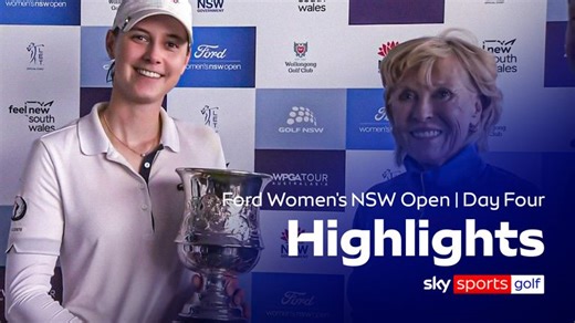 Ford Women's NSW Open | Day four highlights