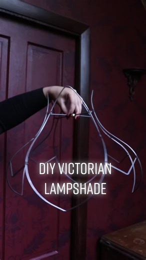 DIY Victorian Lampshade Tutorial