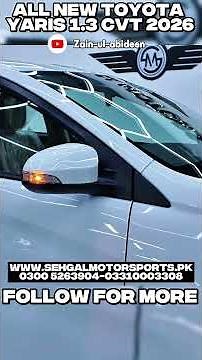 All New Toyota Yaris 1.3 CVT 2026