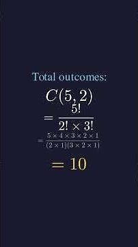 Pick 2 Cards From 5 — Probability Trick Most People MissThink the answer is 1 in 2?