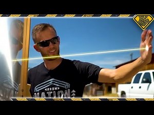 Will A Solar Beam Reflect or Melt A Mirror?