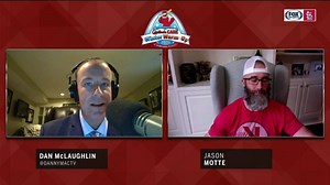 Jason Motte on recording the last out of the 2011 World Series: "I just remember Yadi's beautiful, smiling face running out there to come give me a hug." More player interviews and Series memories today on the St. Louis Cardinals Winter Warm-Up special at 1:00. | FanDuel Sports Network Midwest