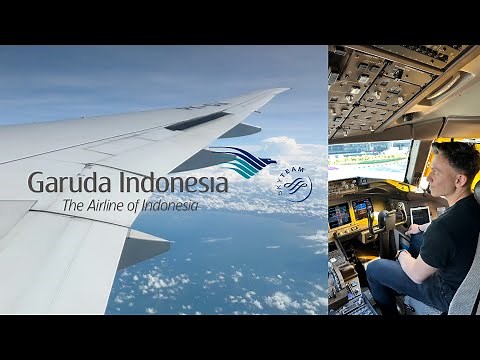 I FINALLY Flew with GARUDA INDONESIA! | B777 Doha - Jakarta (Flight Review)