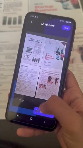 Scan many document from one in PDF Scanner Pro
